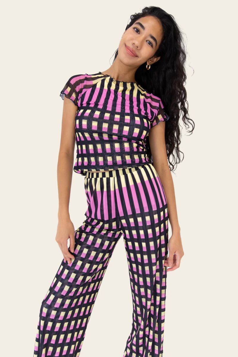 find me now Bodhi Mesh Baby Tee Clothing Find Me Now