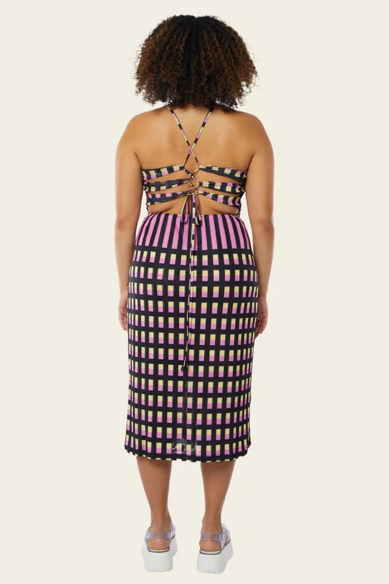 find me now Kai Dress in Honeysuckle Clothing Find Me Now