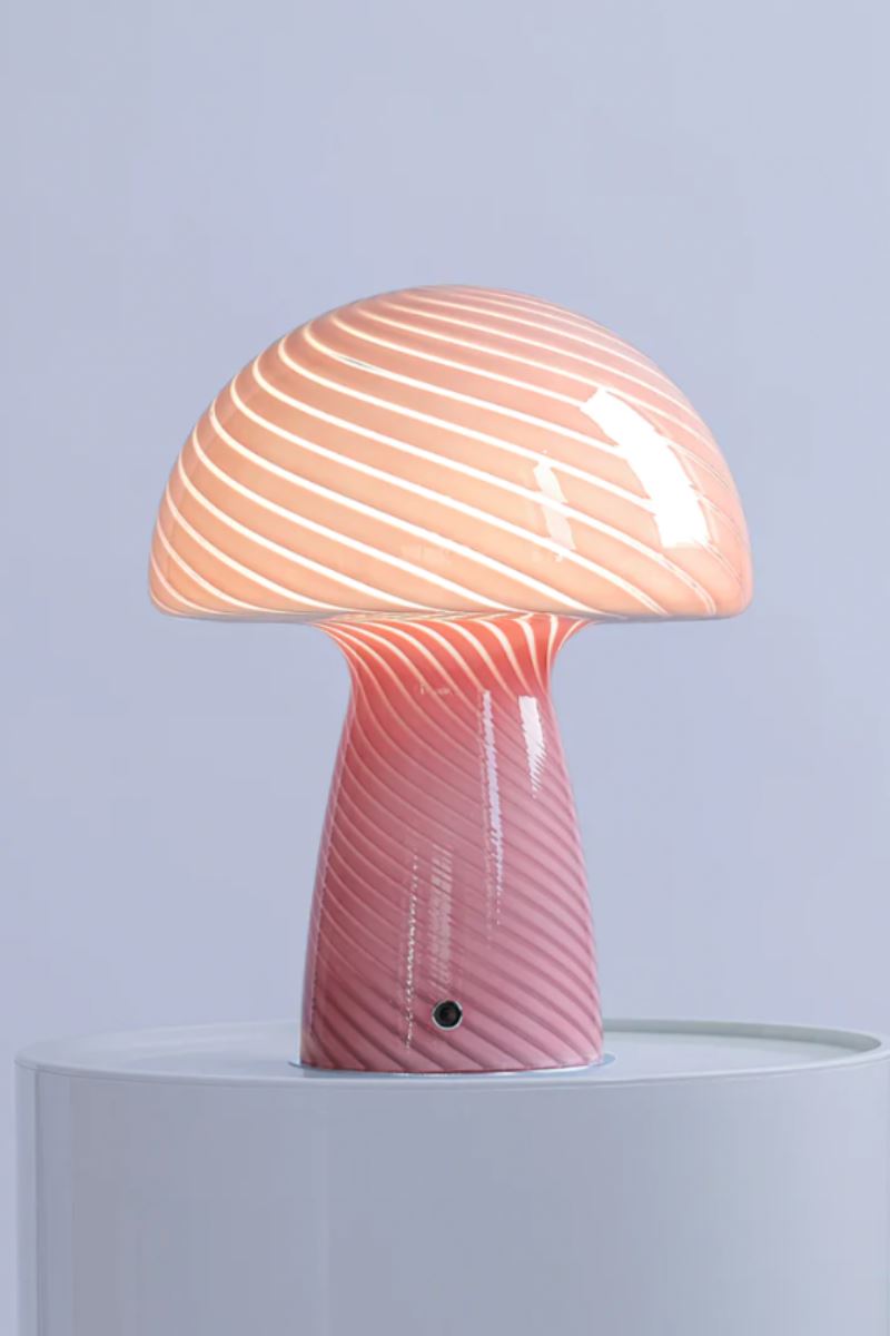 Glass Mushroom Table Lamp Humber