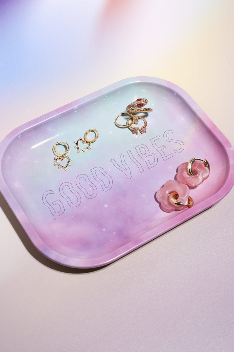 Good Vibes Rolling Tray Rolling Trays Mure + Grand