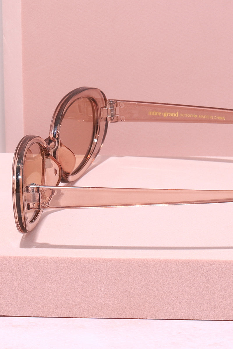 Hamptons Cottage Slim Oval Frame Sunglasses Sunglasses Mure + Grand