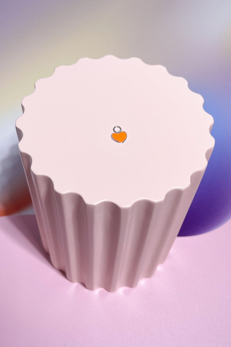 Heart Sterling Silver Dangle Charm Earrings Mulberry & Grand