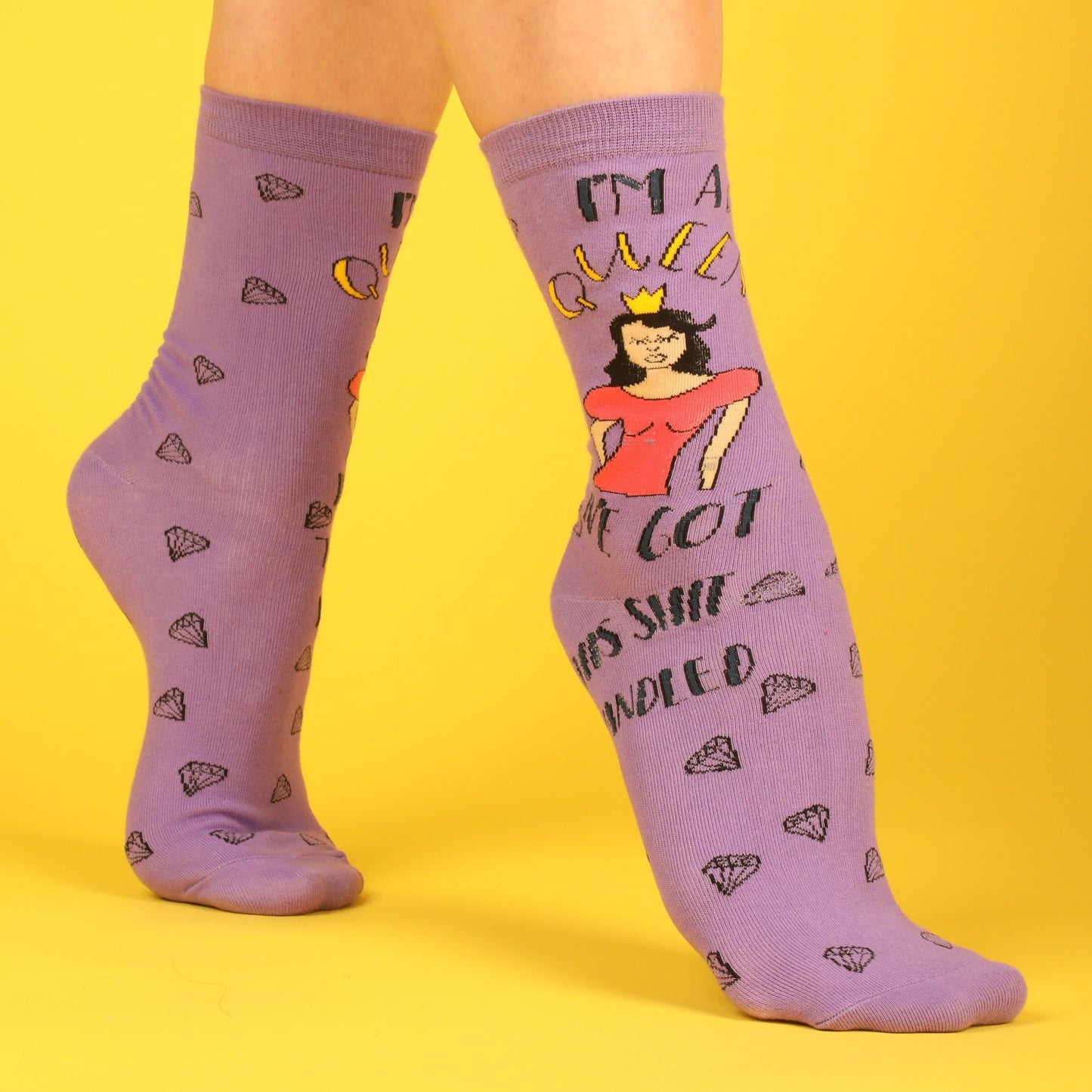 I'm A Queen; I've Got This Sh*t Handled Socks