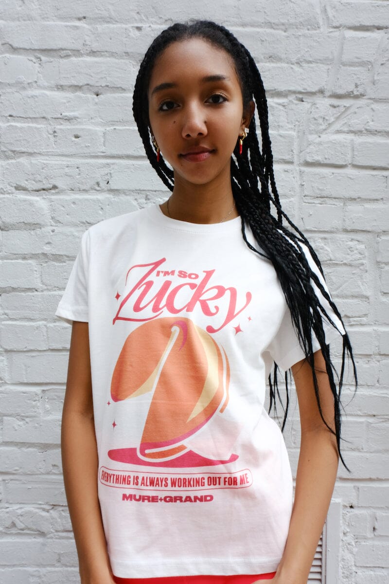 I'm so Lucky T-Shirt t-shirt mure + grand