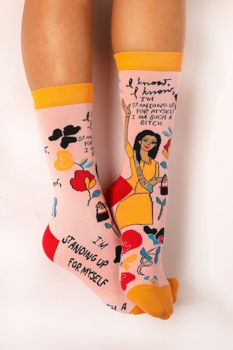 I'm Standing Up for Myself Socks Socks Mulberry & Grand