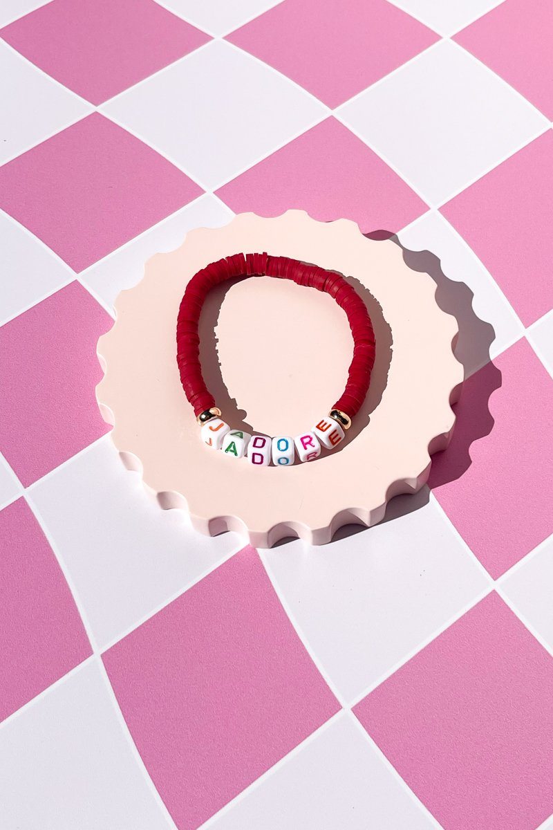 Jadore Colorful Inspirational Beaded Bracelet Bracelet Mulberry & Grand Default