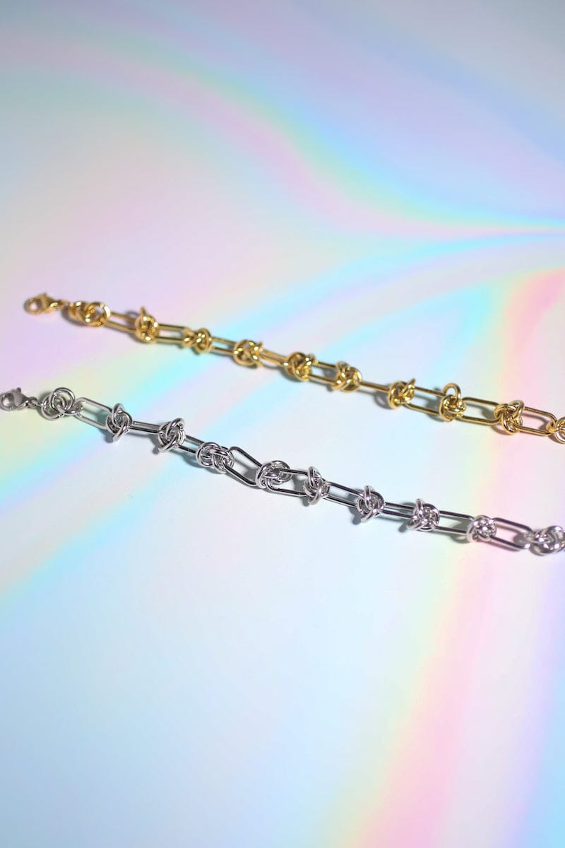 Knot Chain Link Bracelet Bracelet Mure + Grand