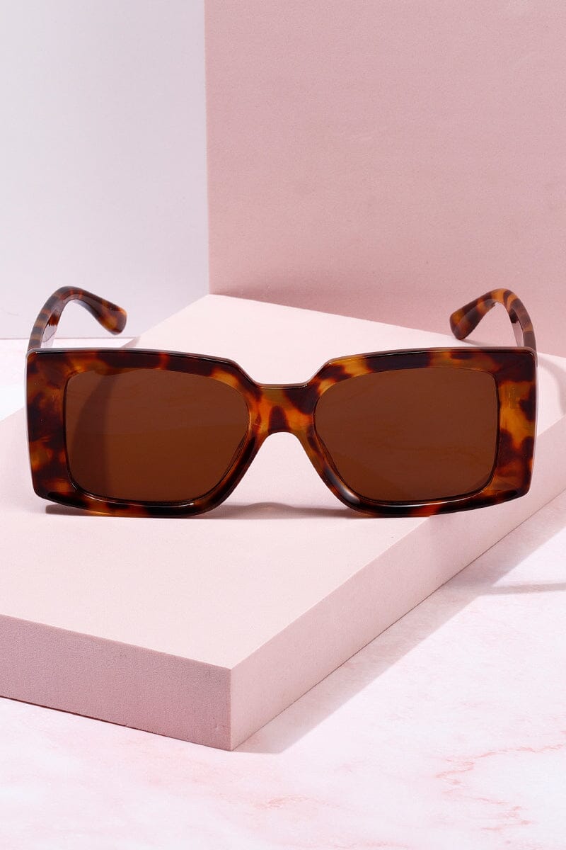 La Palma Square Frame Sunglasses Sunglasses mure + grand