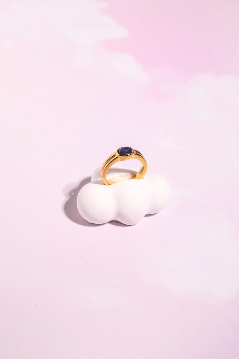 Lapis Band Stacking Ring Rings mure + grand