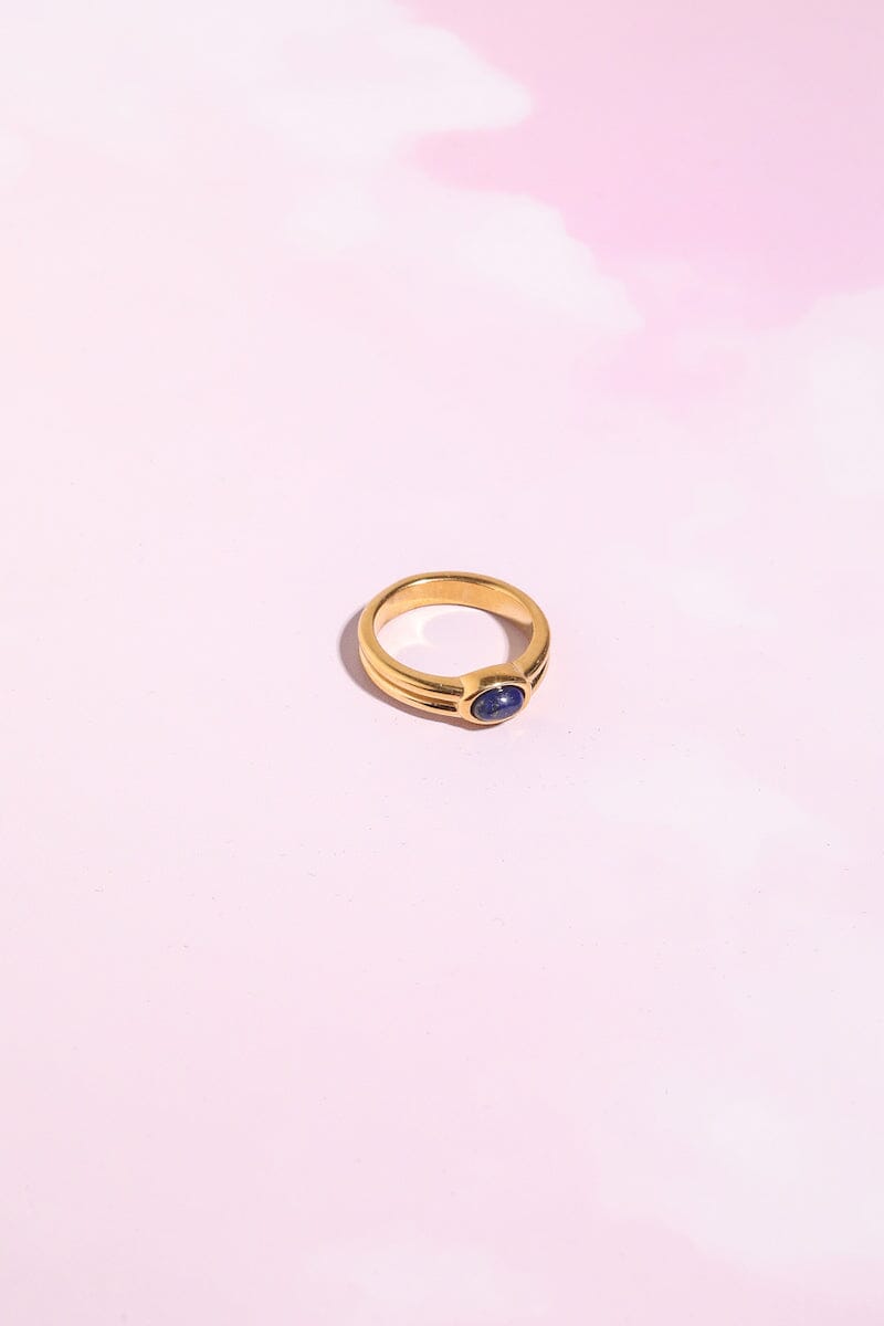 Lapis Band Stacking Ring Rings mure + grand