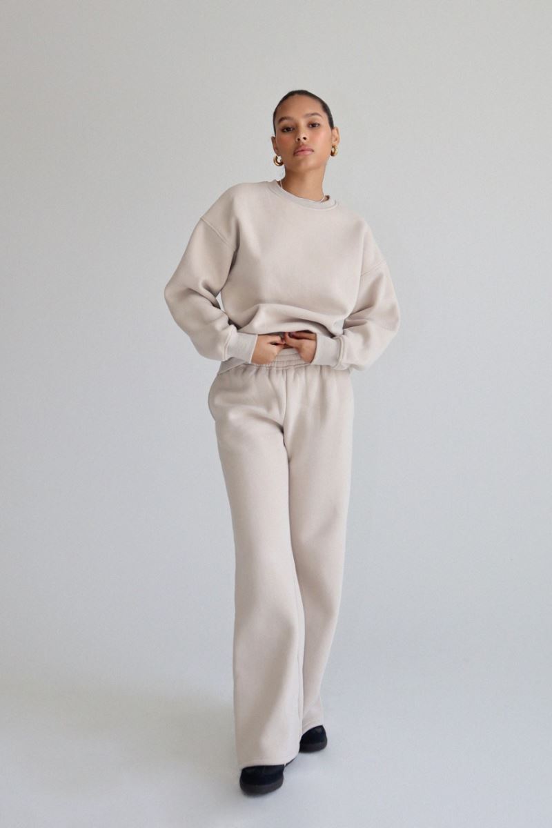 Like a Cloud Straight Leg Sweatpants Clothing Bailey Rose