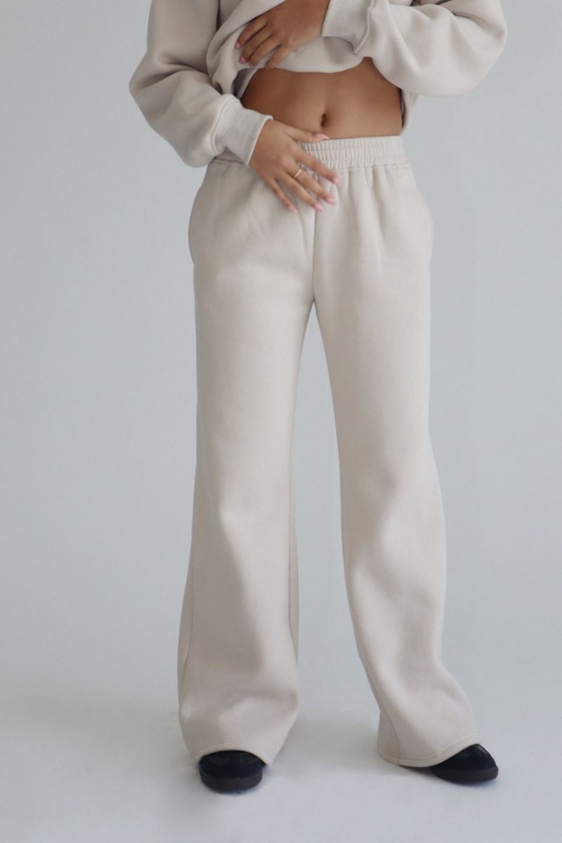 Like a Cloud Straight Leg Sweatpants Clothing Bailey Rose