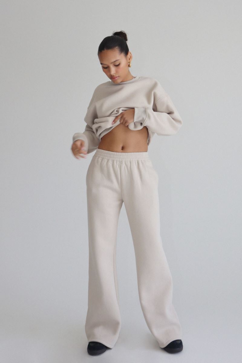 Like a Cloud Straight Leg Sweatpants Clothing Bailey Rose