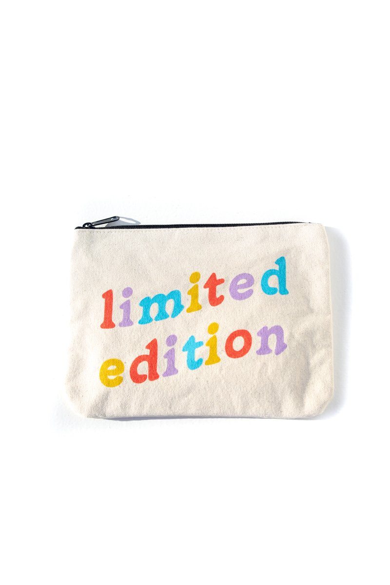 Limited Edition Inspirational Canvas Pouch Mulberry & Grand