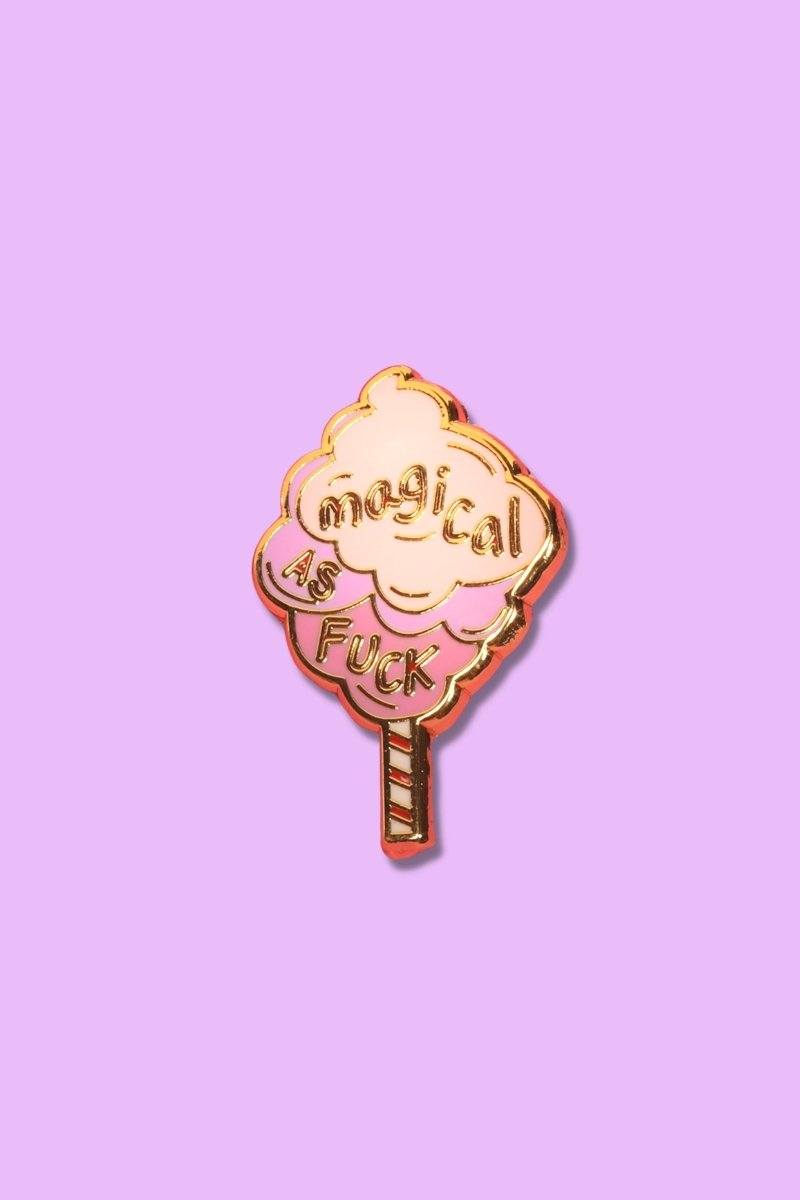 Magical as Fuck Enamel Pin Enamel Pin Patches & Pins