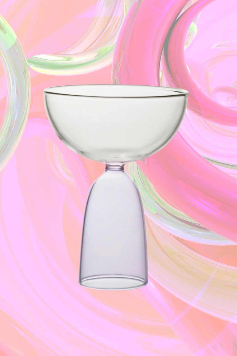 Mamo Coupe Glass Drinkware Mamo Purple