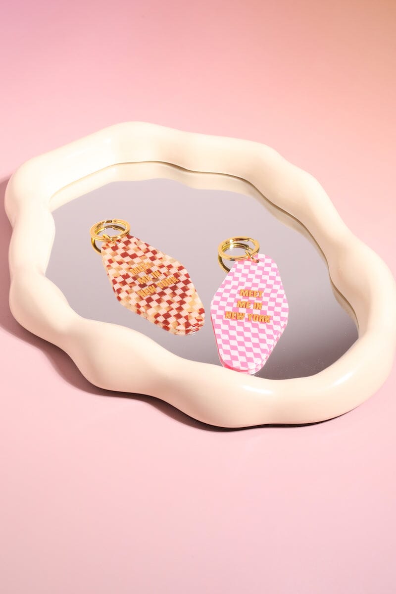 Meet Me in New York Motel Keychain Keychain mure + grand