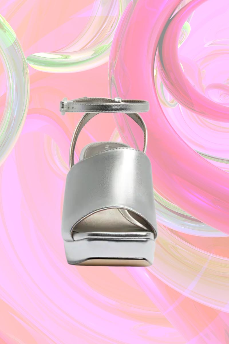 Miranda Metallic Heel Shoes Circus by Sam Eldman