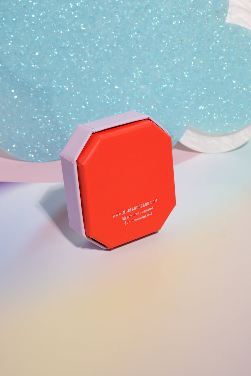 New York Cab Enamel Charm Stud Earrings Earrings Mure + Grand