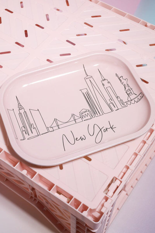 New York Skyline Rolling Tray Rolling Trays Mure + Grand