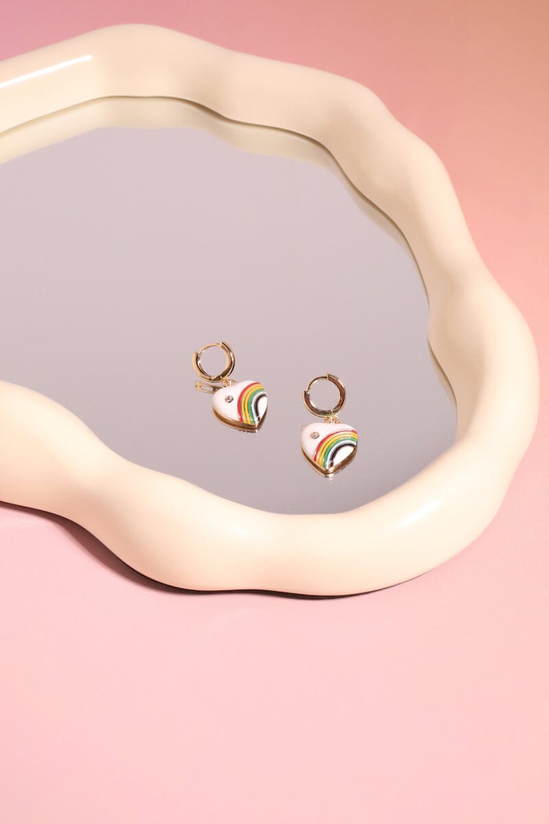 Over the Rainbow Charm Dangle Earrings Earrings mure + grand