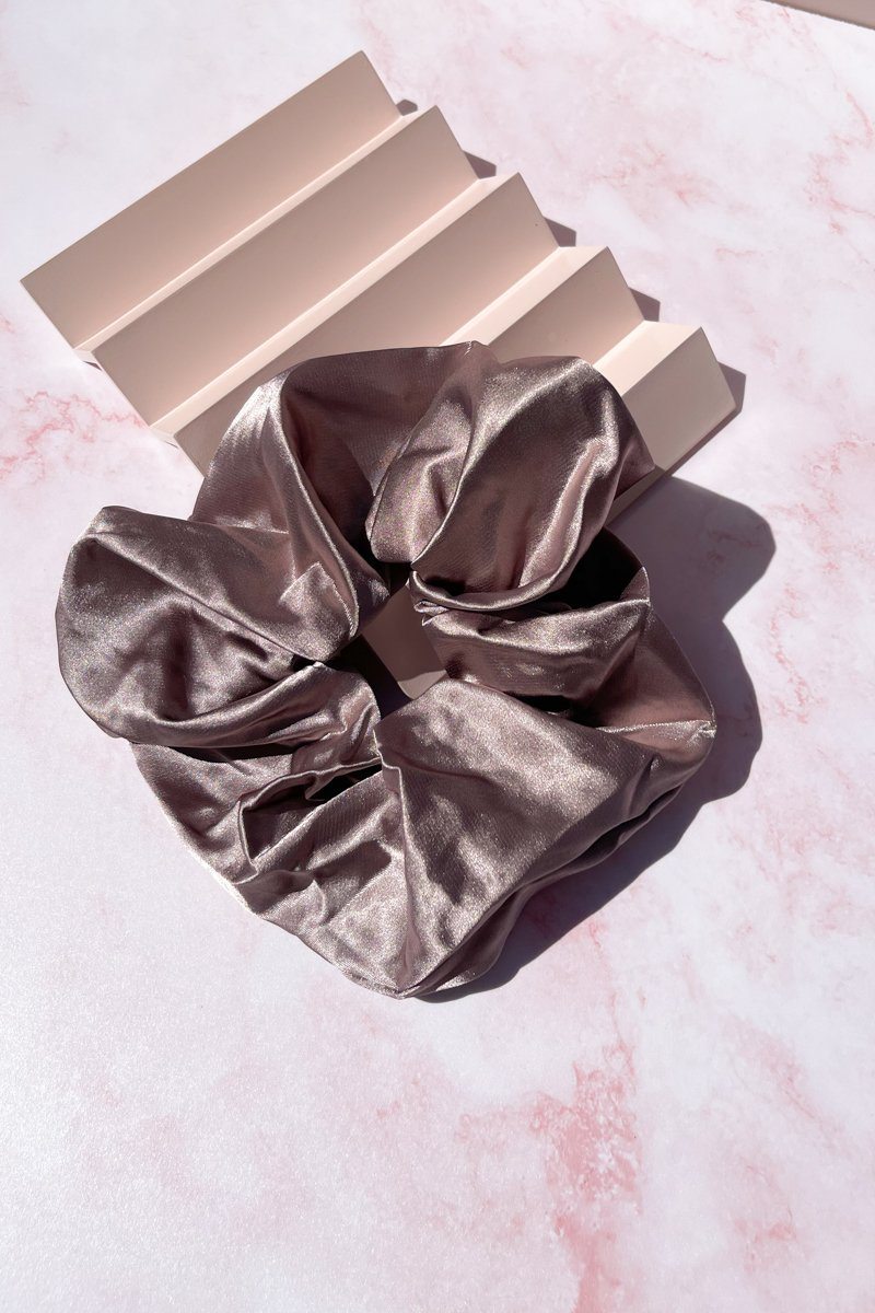 Oversized Satin Scrunchie Hair Accessory Mulberry & Grand Maeve