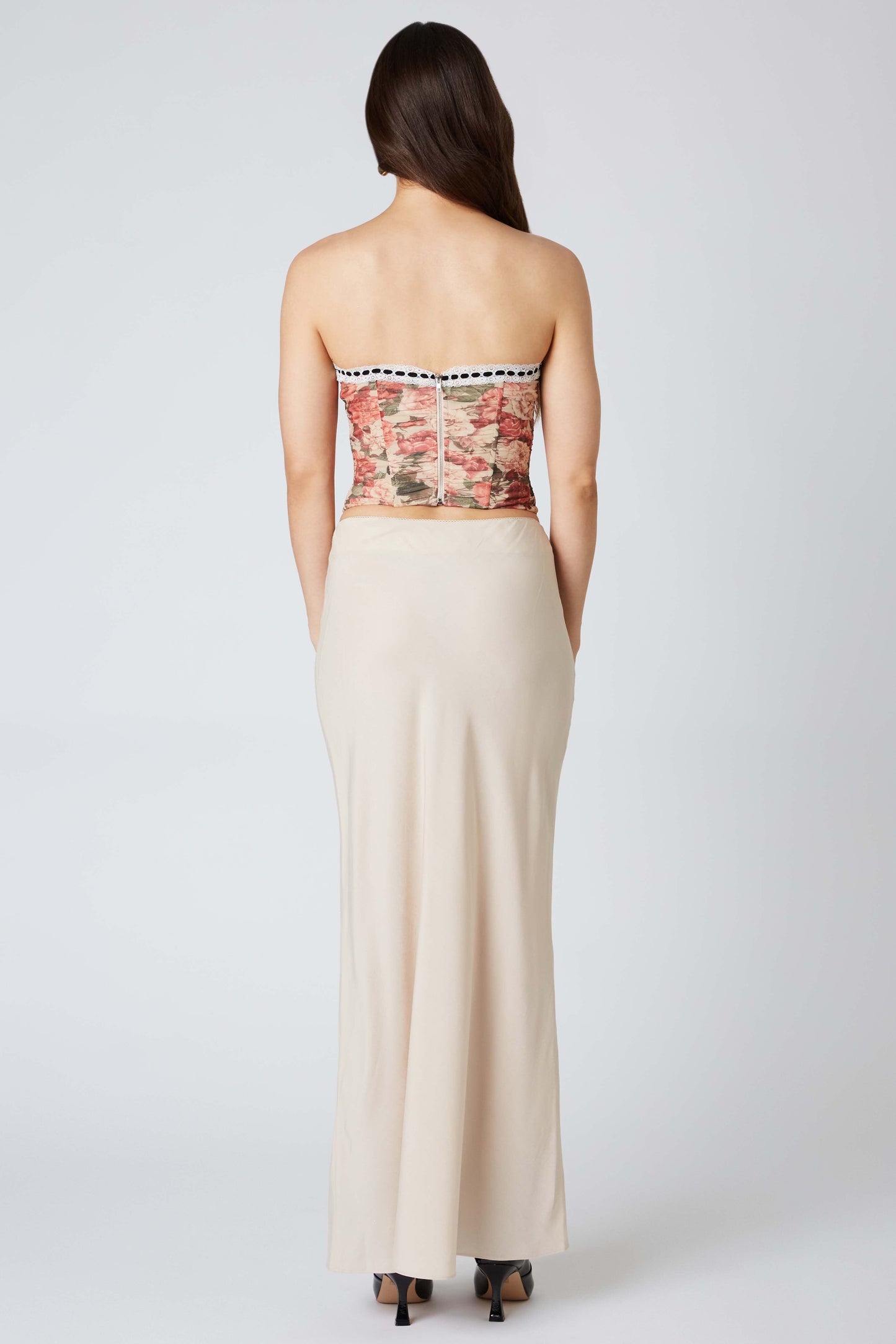 Owen Trim Maxi Skirt Clothing Cotton Candy LA