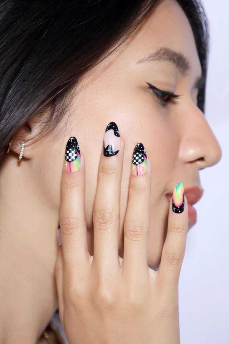 Paintlab Disco Queen Press on Nails Beauty paintlab