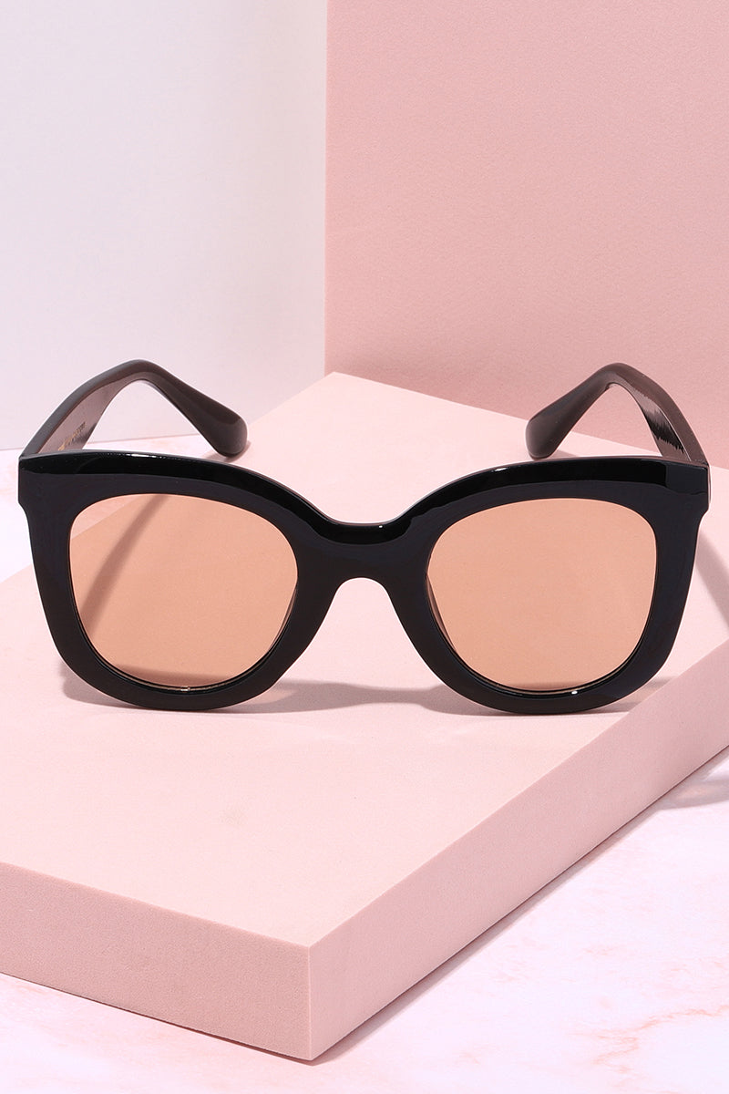 Paloma Oversize Frame Sunglasses Sunglasses Mure + Grand Black/Brown