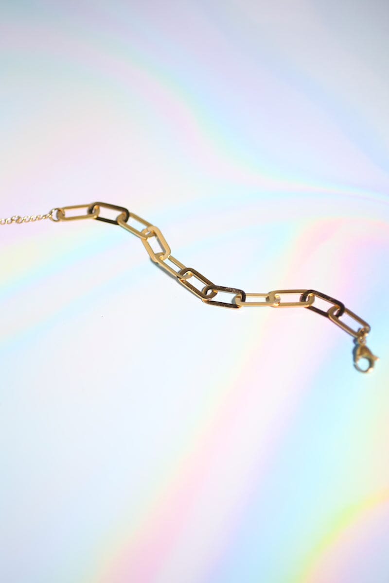 Paperclip Chain Link Bracelet Bracelet Mure + Grand