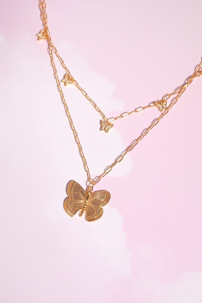 Papillon Pendant Sterling Silver Necklace Necklaces mure + grand