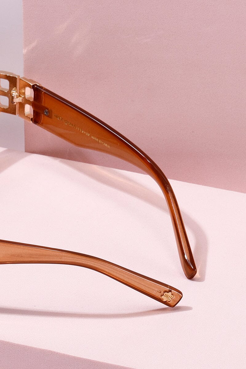 Patara Rounded Frame Sunglasses Sunglasses mure + grand