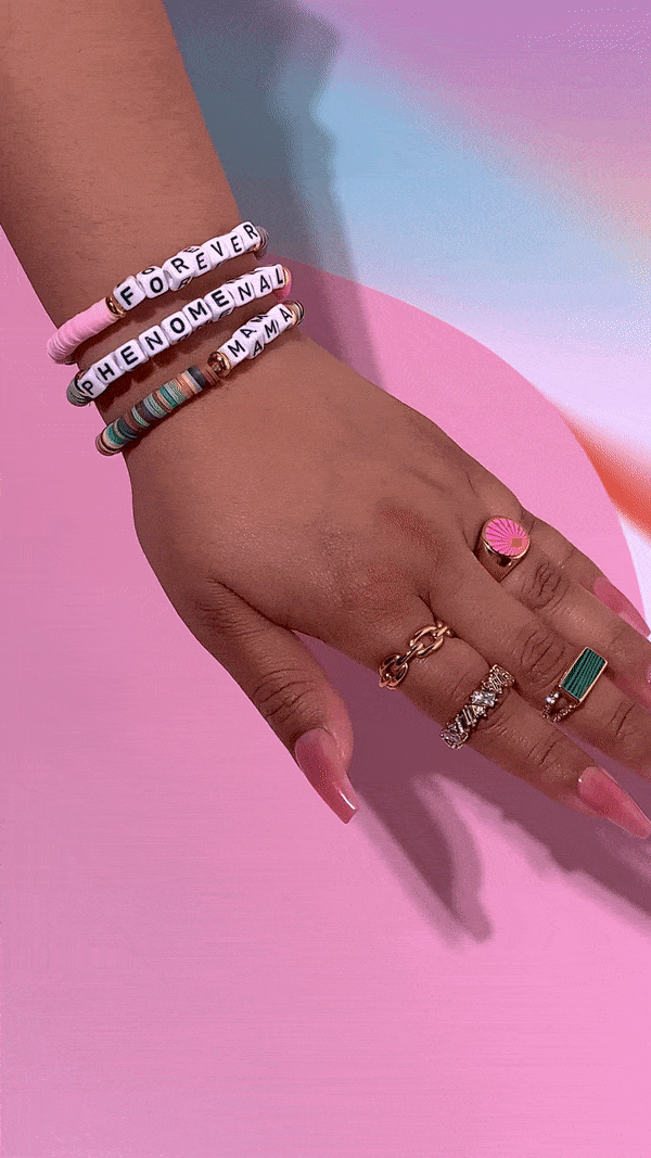 Phenomenal Inspirational Beaded Bracelet Bracelet Mure + Grand