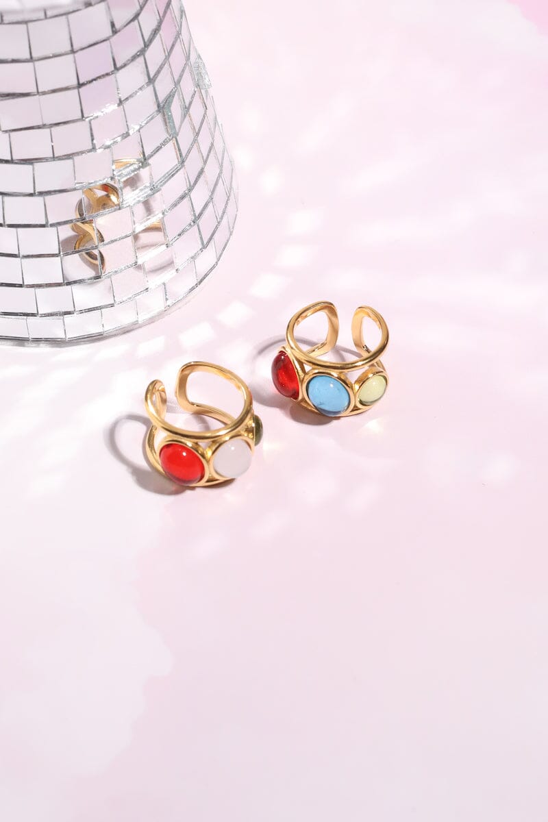 Precious Stone Stacking Ring Rings mure + grand
