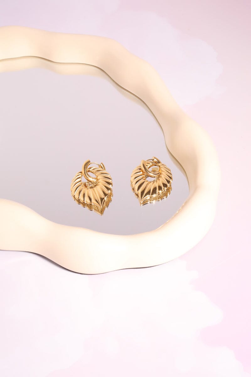 Puff Pastry Charm Dangle Earrings Earrings mure + grand