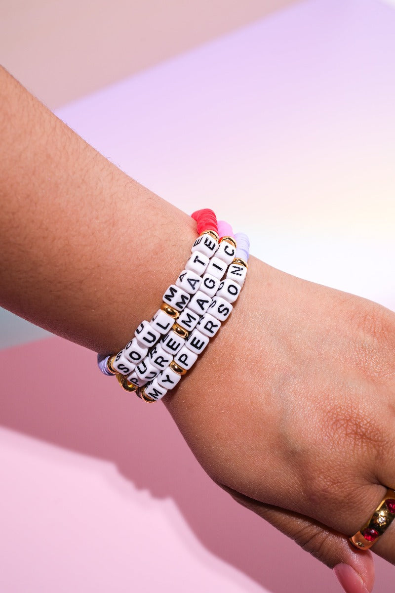 Pure Magic Inspirational Beaded Bracelet Bracelet Mure + Grand