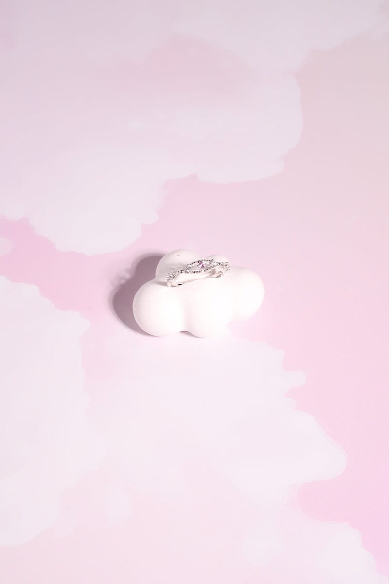 Rose to the Occasion Sterling Silver Stacking Ring Rings mure + grand Silver