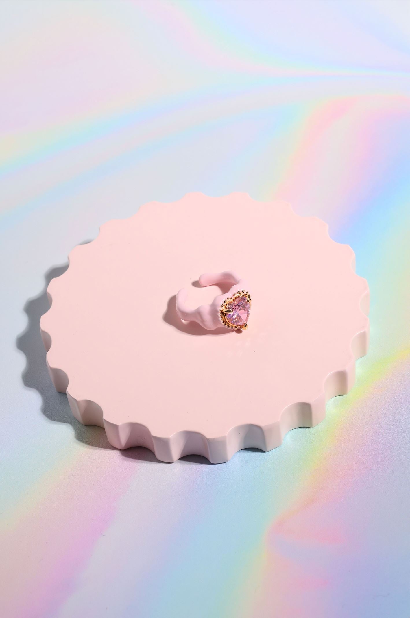 Rosebud Hearts Stacking Ring Rings mure + grand