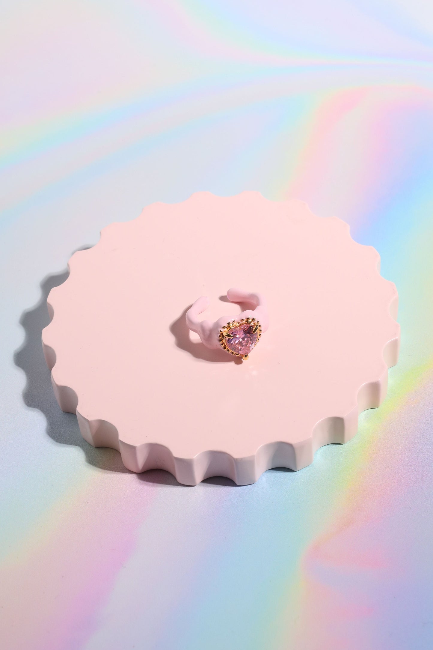 Rosebud Hearts Stacking Ring Rings mure + grand