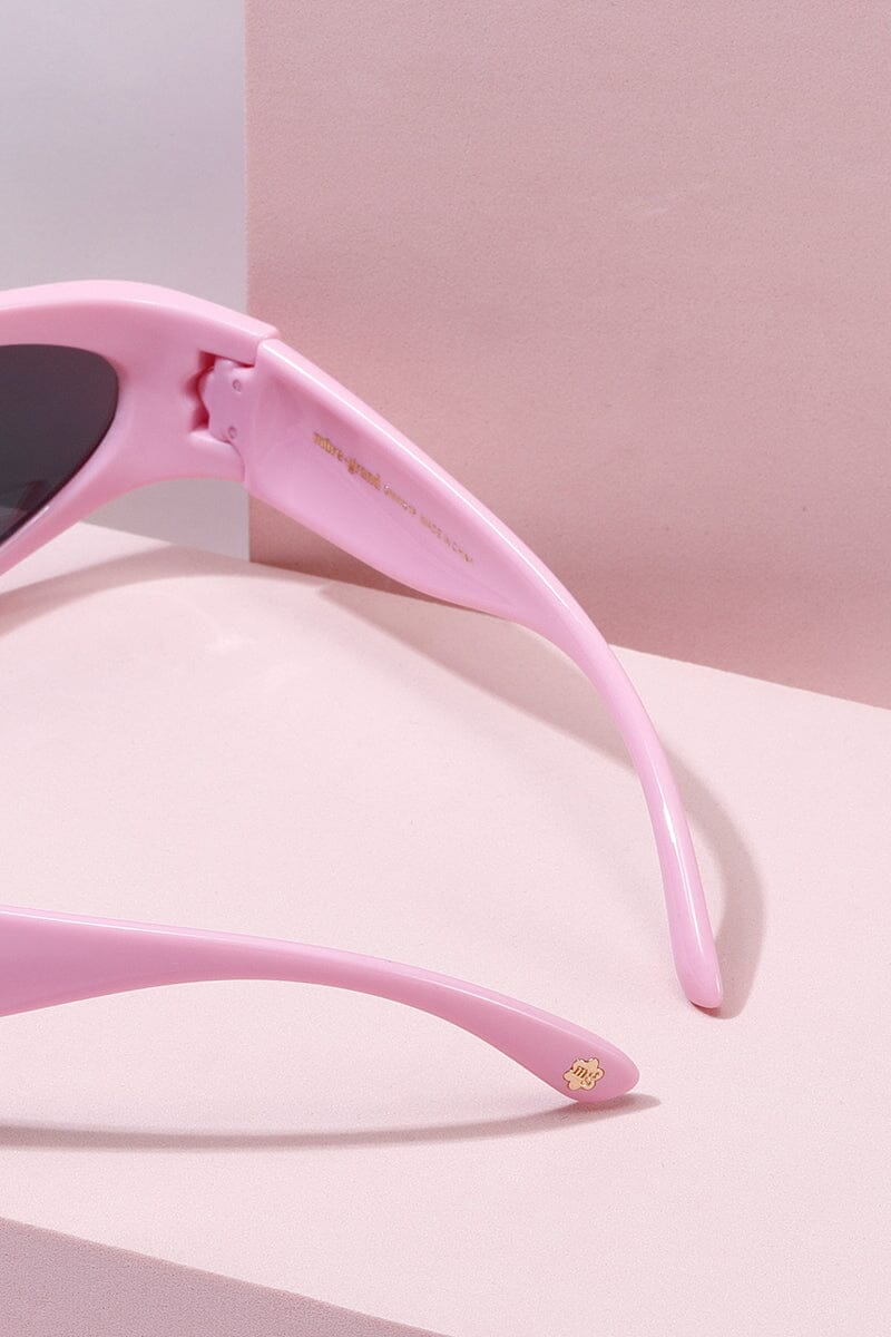 Santa Monica Wrap Around Frame Sunglasses Sunglasses mure + grand