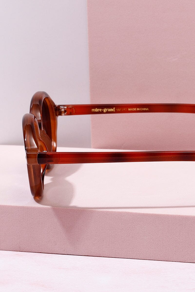 Sardinia Round Frame Sunglasses Sunglasses mure + grand