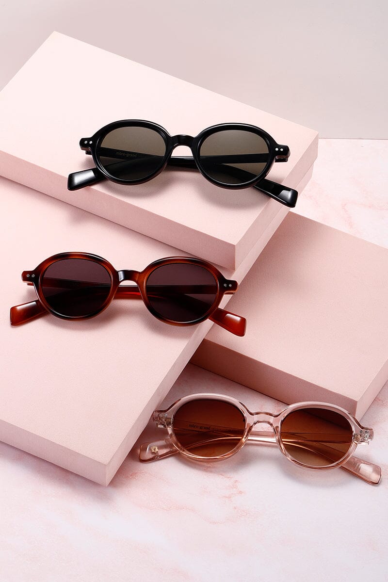 Sardinia Round Frame Sunglasses Sunglasses mure + grand