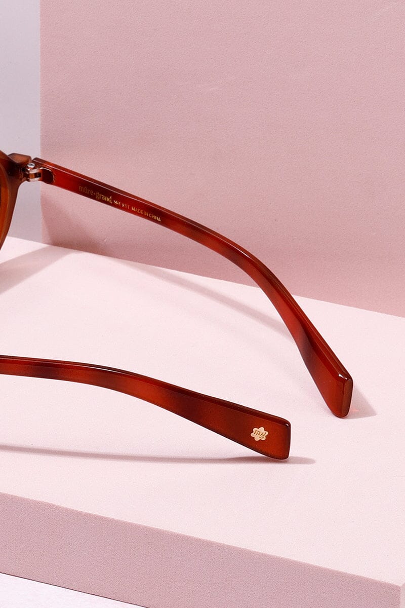 Sardinia Round Frame Sunglasses Sunglasses mure + grand