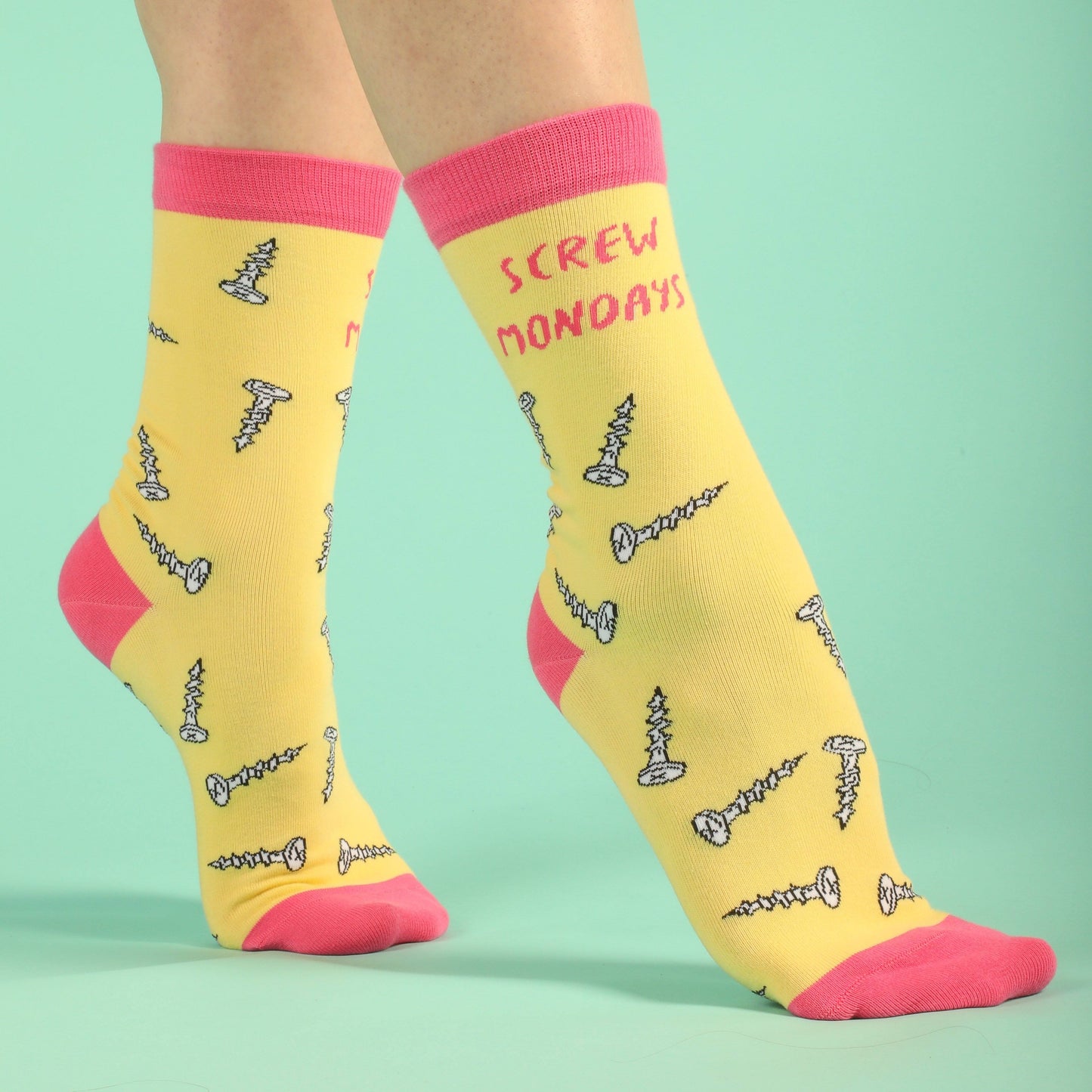 Screw Mondays Socks