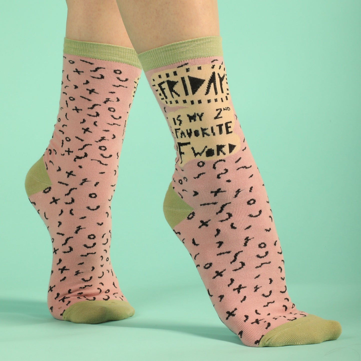 Friday is my 2nd Favorite F Word Socks