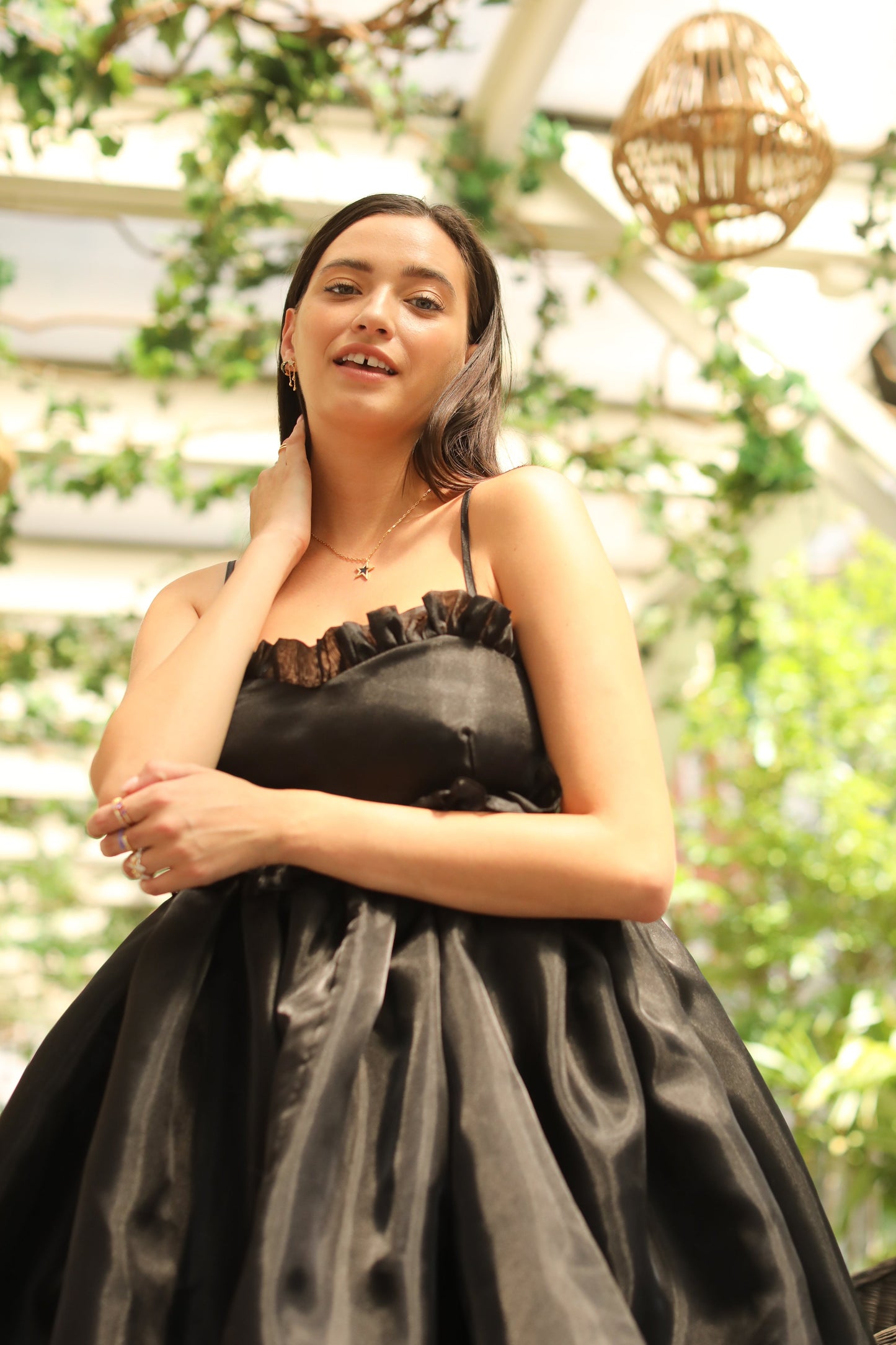 Selkie Caviar Rosebud Dress Clothing Selkie