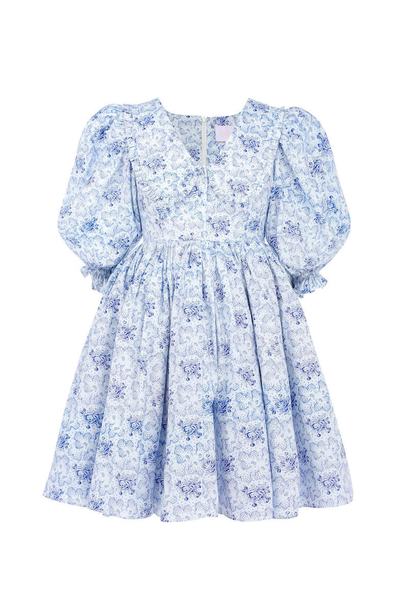 Selkie Milk Flower Cottage Mary Jane Dress