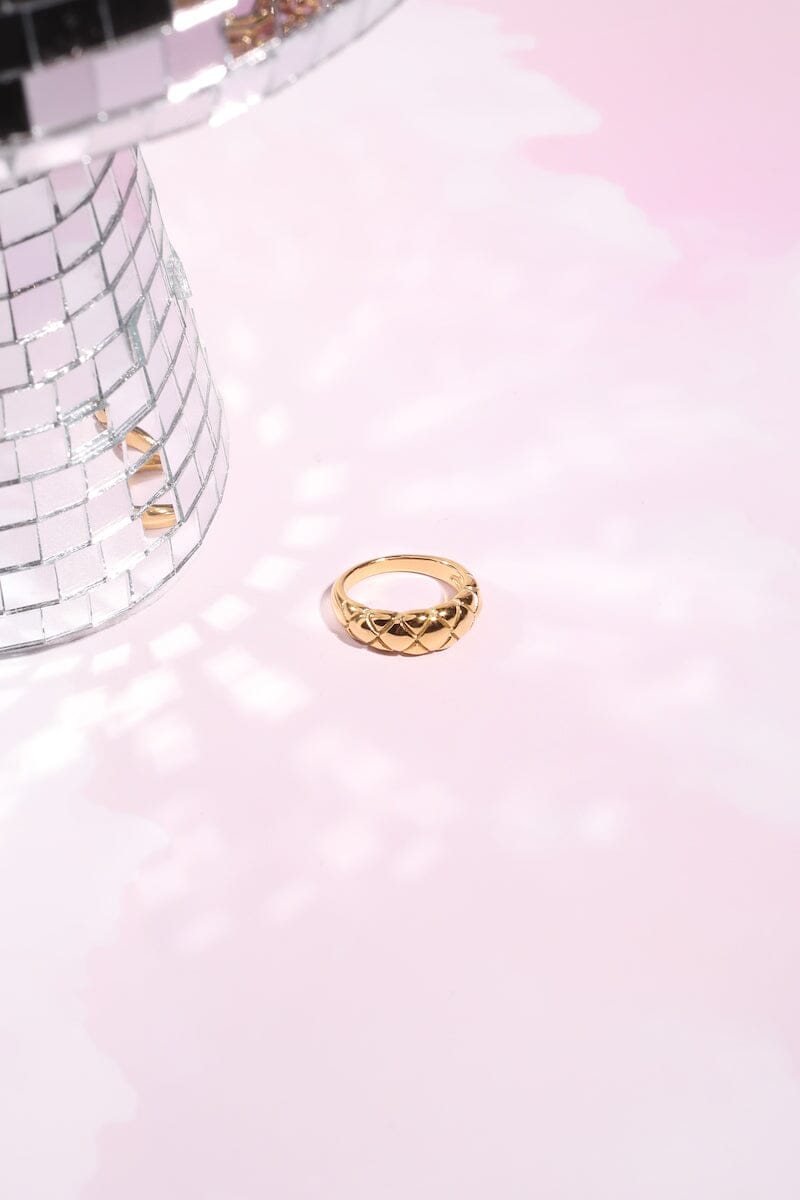 Snake Print Chunky Stacking Ring Rings mure + grand 6