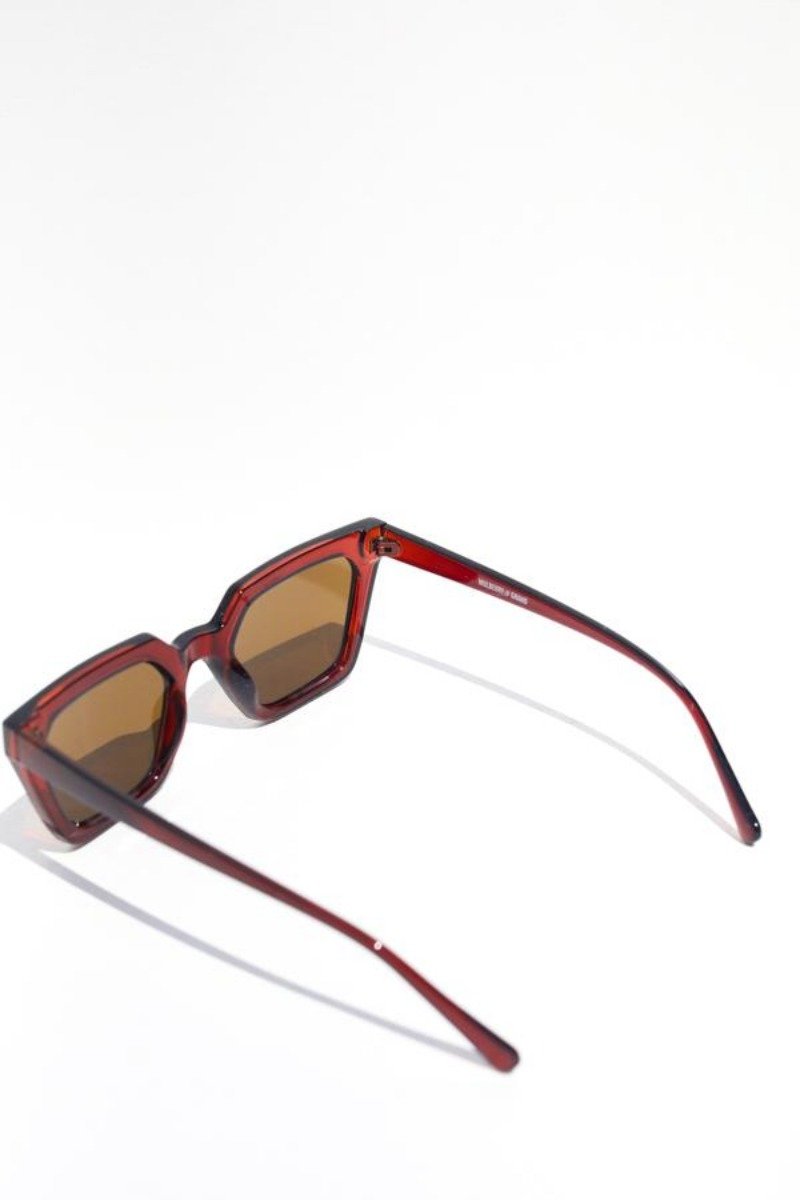 Snatched Square Frame Sunglasses