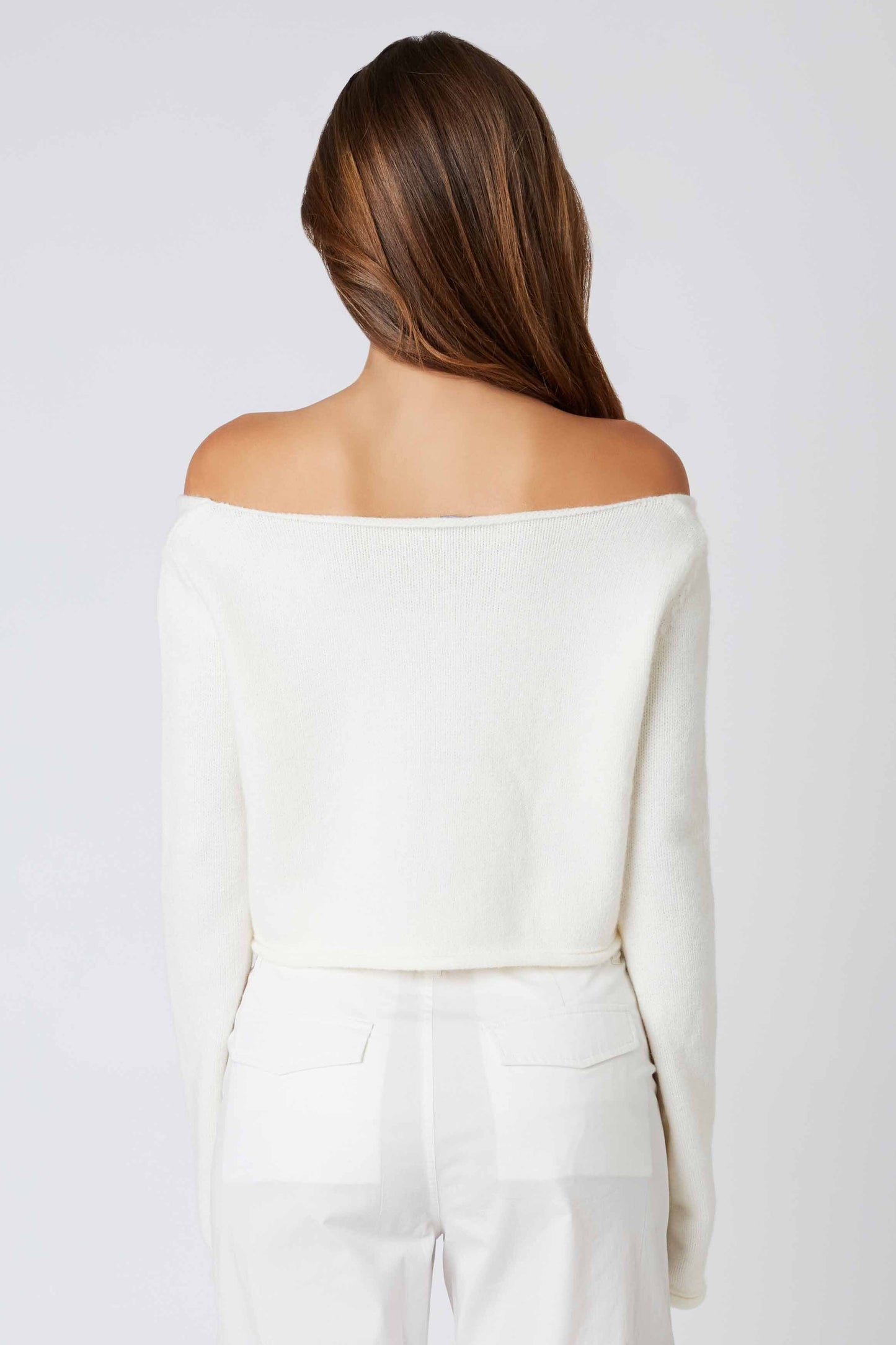 Snow Bunny Off the Shoulder Top Clothing Cotton Candy LA